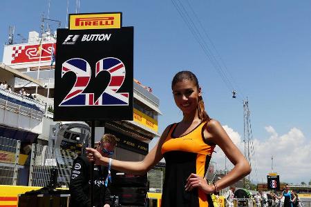 Grid Girls - GP Spanien 2016 - Barcelona