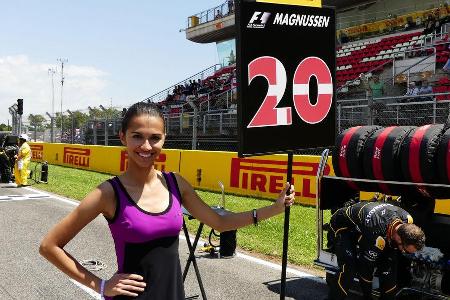 Grid Girls - GP Spanien 2016 - Barcelona