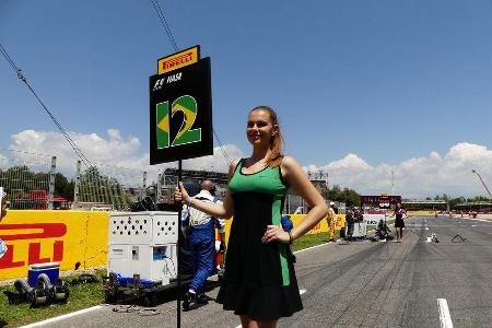 Grid Girls - GP Spanien 2016 - Barcelona