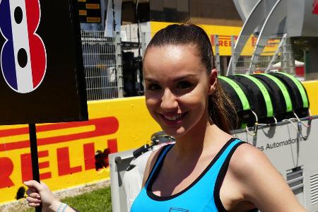 Grid Girls - GP Spanien 2016 - Barcelona