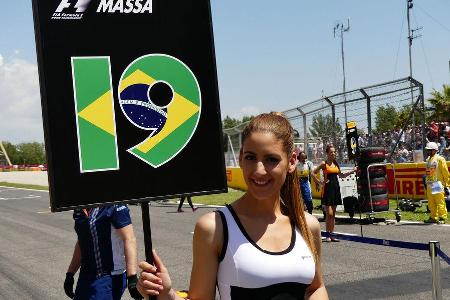 Grid Girls - GP Spanien 2016 - Barcelona