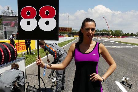 Grid Girls - GP Spanien 2016 - Barcelona