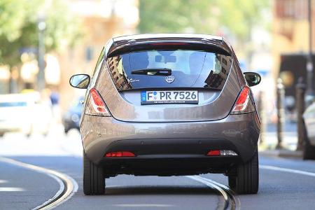 Lancia Ypsilon 0.9 Twinair, Rückansicht, Heck