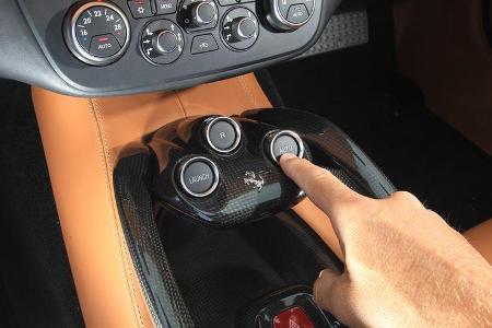 Ferrari FF, Bedienknopf, Mittelkonsole