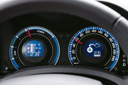 Toyota Auris Hybrid, Instrumente