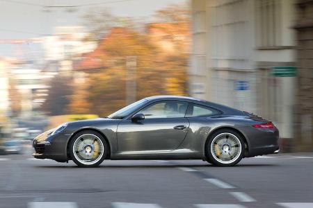 Porsche 911 Carrera S, Seitenansicht