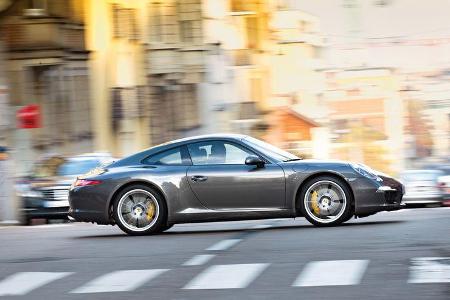 Porsche 911 Carrera S, Seitenansicht