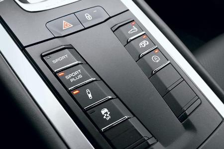 Porsche 911 Carrera S, Mittelkonsole
