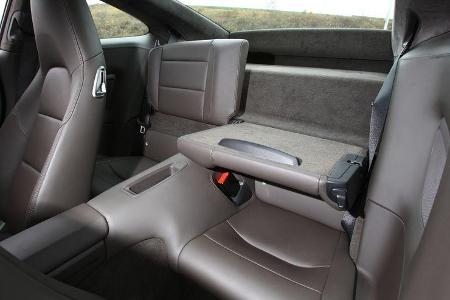 Porsche 911 Carrera S, Rücksitz, umklappbar