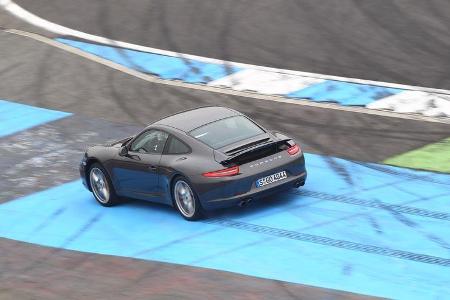 Porsche 911 Carrera S, Rennstrecke