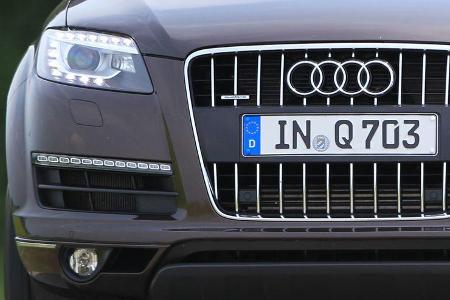 Audi Q7 3.0 TFSI Quattro, Scheinwerfer, Kühlergrill