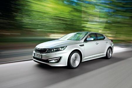 Kia Optima 1.7 CRDi Spirit, Seitenansicht