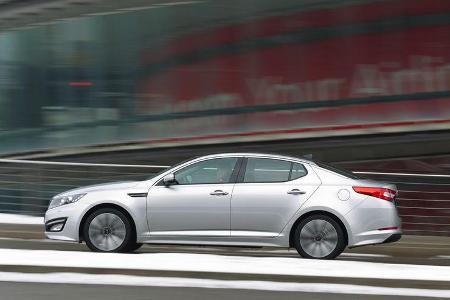 Kia Optima 1.7 CRDi Spirit, Seitenansicht
