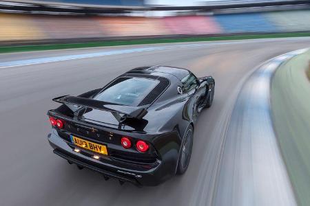 Lotus Exige S, Heckansicht