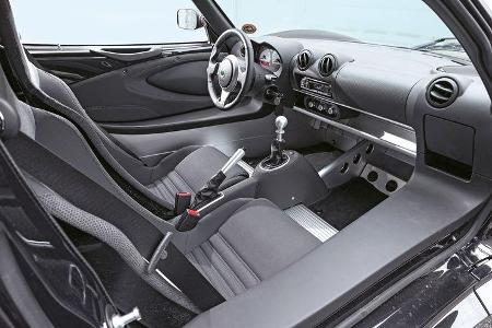 Lotus Exige S, Cockpit, Sitze
