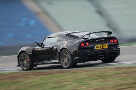 Lotus Exige S, Heckansicht