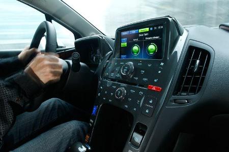 Opel Ampera, Cockpit, Mittelkonsole