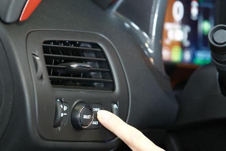Opel Ampera, Schalter, Luftausströmer