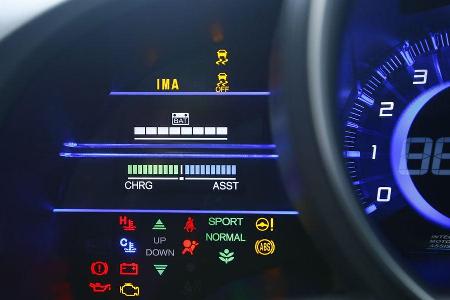 Honda CR-Z GT, Instrumente, Display