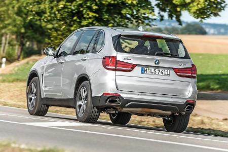 BMW X5 xDrive 40e, Heckansicht