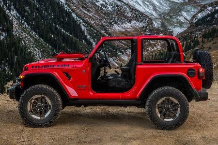 Jeep Wrangler JL Modelljahr 2018