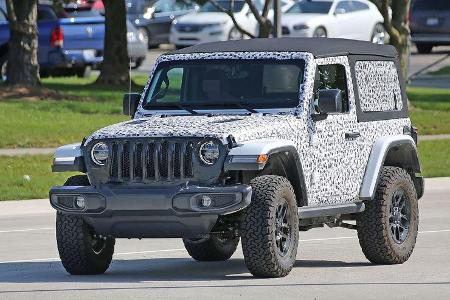 Jeep Wrangler Rubicon Erlkönig