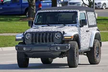 Jeep Wrangler Rubicon Erlkönig