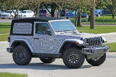 Jeep Wrangler Rubicon Erlkönig