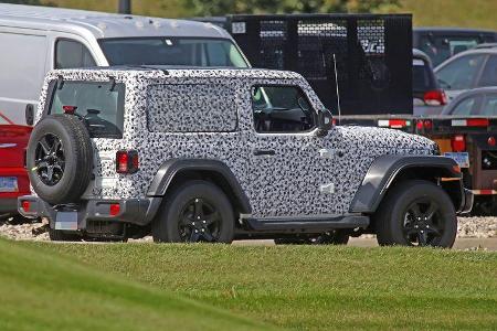 Jeep Wrangler Rubicon Erlkönig