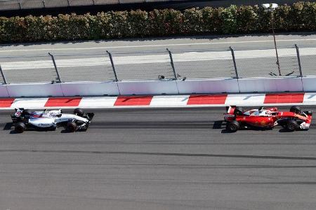 Valtteri Bottas - Kimi Räikkönen - Formel 1 - GP Russland - 1. Mai 2016
