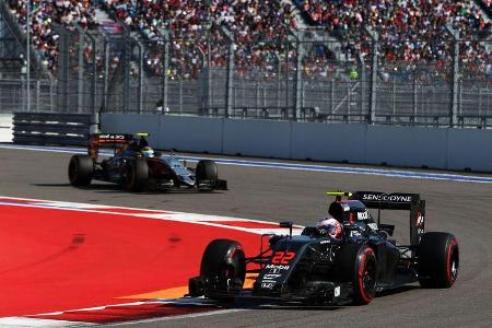 Jenson Button - Formel 1 - GP Russland - 1. Mai 2016