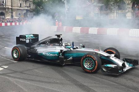 Valtteri Bottas - Mercedes - Budapest Showrun - 2017