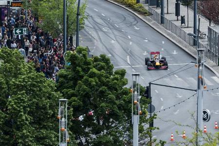 Daniel Ricciardo - Red Bull - Budapest Showrun - 2017