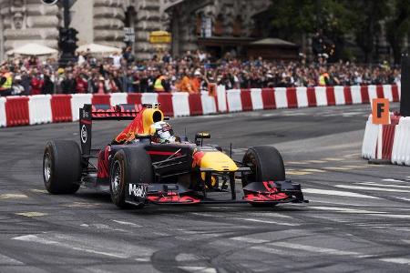 Daniel Ricciardo - Red Bull - Budapest Showrun - 2017
