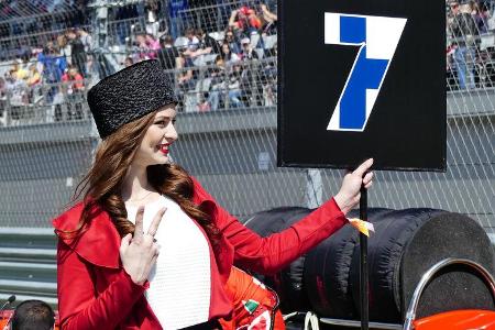Grid Girls - GP Russland 2016 - Sochi