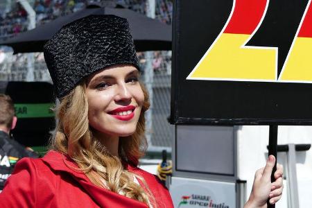 Grid Girls - GP Russland 2016 - Sochi