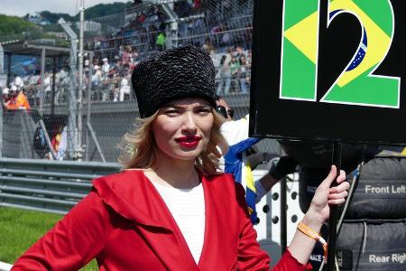 Grid Girls - GP Russland 2016 - Sochi