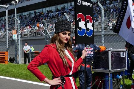 Grid Girls - GP Russland 2016 - Sochi