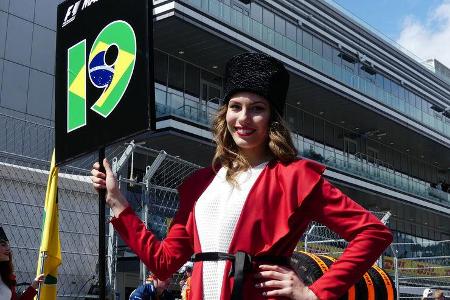 Grid Girls - GP Russland 2016 - Sochi