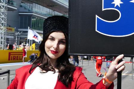 Grid Girls - GP Russland 2016 - Sochi