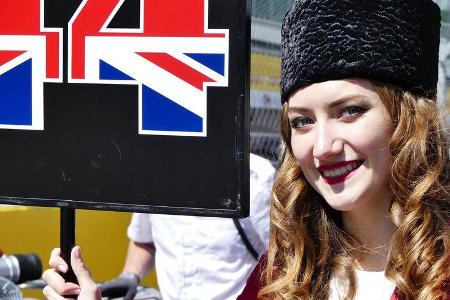 Grid Girls - GP Russland 2016 - Sochi