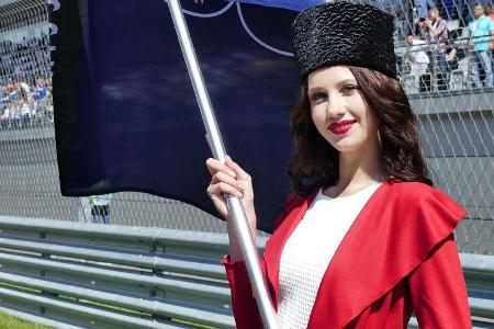 Grid Girls - GP Russland 2016 - Sochi