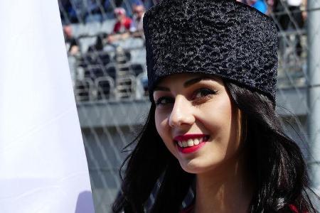 Grid Girls - GP Russland 2016 - Sochi