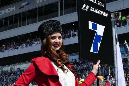 Grid Girls - GP Russland 2016 - Sochi