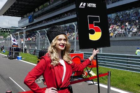 Grid Girls - GP Russland 2016 - Sochi
