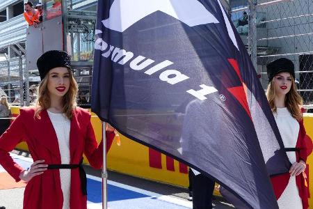 Grid Girls - GP Russland 2016 - Sochi