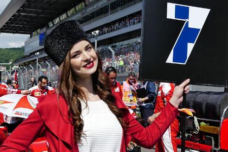 Grid Girls - GP Russland 2016 - Sochi