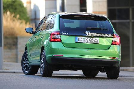Skoda Rapid Spaceback 1.2 TSI, Heckansicht