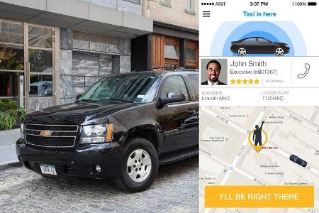 Gett ist längst noch nicht so bekannt wie Uber oder Lyft, aber mit rund 300-Millionen-Volkswagen-Dollar alles andere als unt...