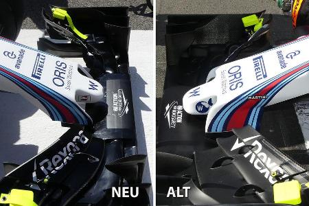 Williams - GP Bahrain - Technik-Update - 2016